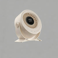 150-Speed Rechargeable Desk Fan Detachable Grille Desktop Fan Touch Control Home Cooling 3600 mAh