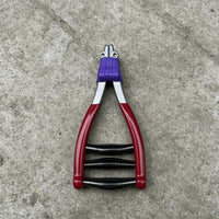 Stringing Starting Clamp 3-Spring Design Racket Starting Clamp Stable Clamping Badminton Stringing Plier for Home Workshop