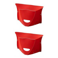 Slimline Design Flat-Folding Stool Lightweight foldable Seat Easy to Use space-saving Chair long-lasting for Travelers, Commuters, Travel, Outdoors, Commuting, Camping