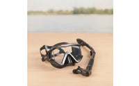 Wide-View Snorkeling Set Adjustable Diving Mask with Snorkel Comfortable Snorkel Set Ergonomic for Pool Practice