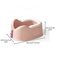 Potty Seat with Cushion Hanging Potty Seat with Storage Hook Toddler Toilet with Hook Stable Toiletries Secure for Toddlers