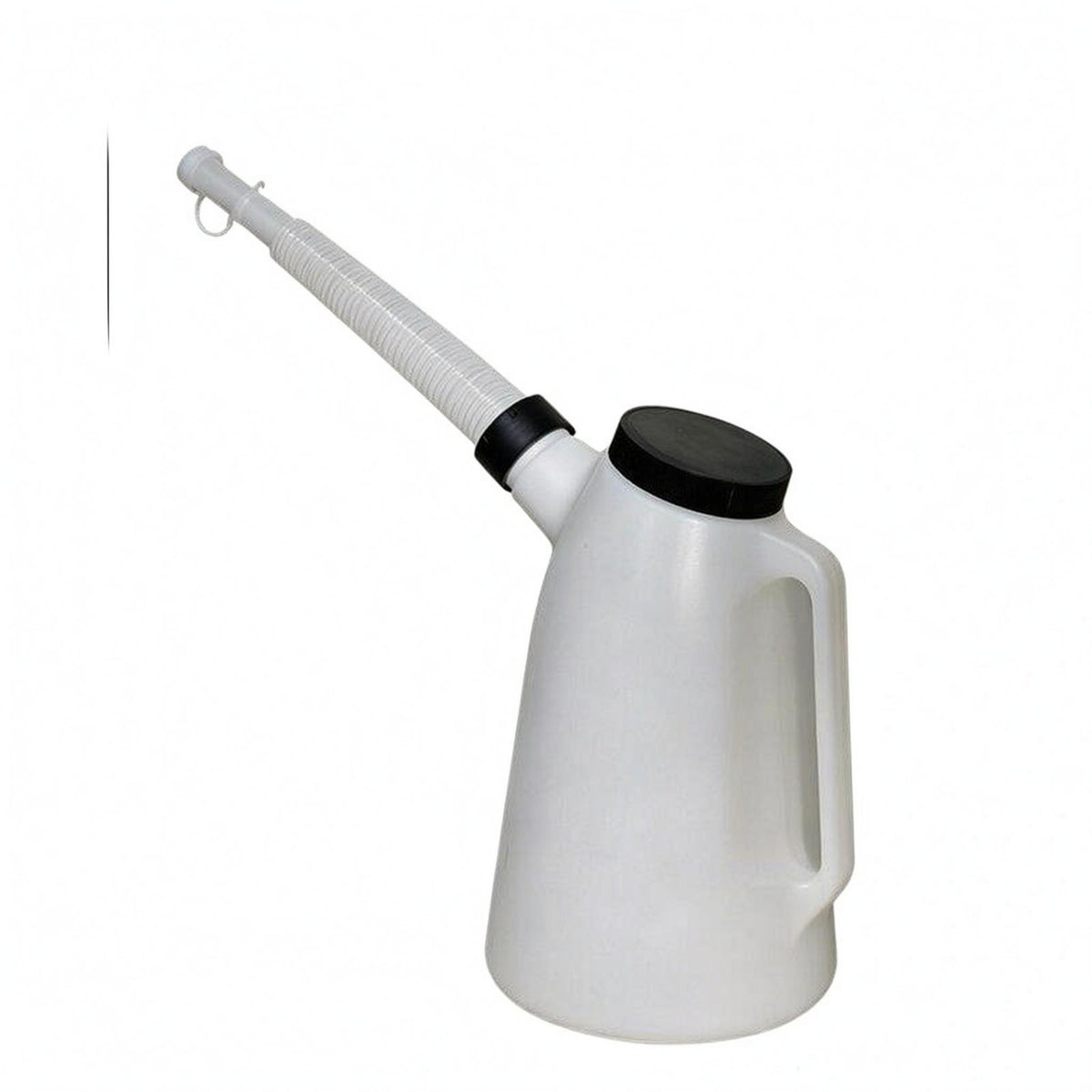 Screw-on Lid Angled Spout Oil Jug Side Handle Vehicle Accessory for Boats