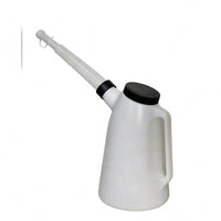 Screw-on Lid Angled Spout Oil Jug Side Handle Vehicle Accessory for Boats