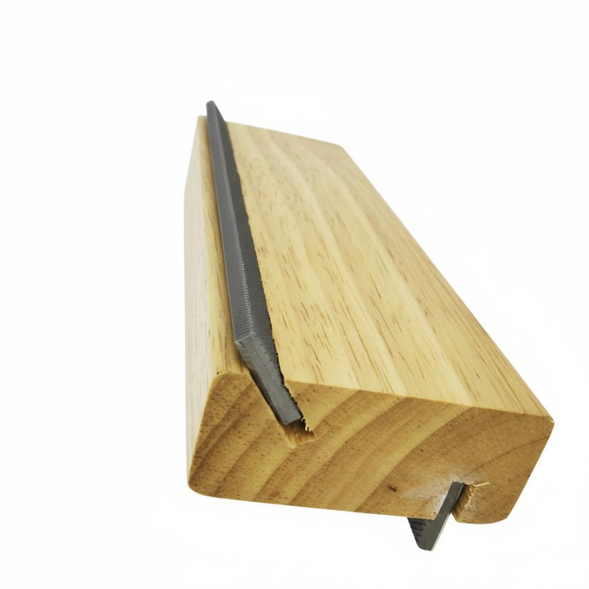 Maple Wood Block 45 and 90 Degree Fret File High Carbon Steel Guitar Fret Beveling File Long-Lasting for Luthiers, Musicians, Workshop