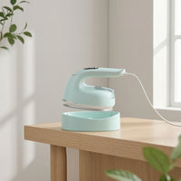 Compact Steam Iron with Base Tray Safe Handheld Steam Iron Long-Lasting for Travelers