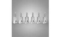 6 Pieces Guitar Saddles Intonation Electric Guitar Bridge Saddles Improves Sustain for Guitarists, Luthiers