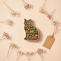 Wooden Cat Shaped Pocket Hug Heartwarming Design Pocket Hug Keepsake Gift for Friends, Family