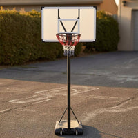 Portable Basketball Hoop Fillable Base Adjustable Basketball Hoop