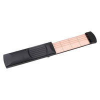 Pocket Guitar Chord Practice Tool Portable Guitar Practice Tool Chord Practice Tool with Strings Handheld Instrument Compact