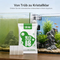 Aquarium Protein Cotton Filter Media for Clear Water and Yellow Water Removal