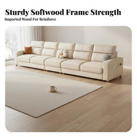 3-Seater Sofa abrasionResistant Straight 3-Person Settee Petaccommodating Couch for Apartment Dwellers, Residents, Small Areas, Lounge Area