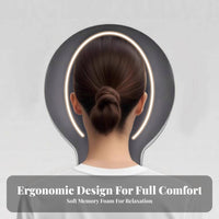Memory Foam Face Pillow Head and Neck Support Memory Foam Face Cushion Ergonomic Design Spa Bed Pillow for Estheticians, Beauty Salon, Home, Bedroom