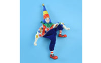 Decorative Display Ceramic Clown Doll Gift Item Ceramic Clown Figurine Colorful Design Home Decoration Hand Painted