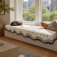 Bay Window Cushion Mat for Bedroom Balcony, Machine Washable, All-Season