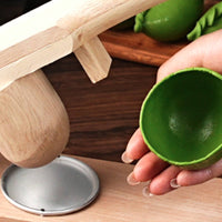 Deepened Wooden Pastry Press with Handle Versatile Pastry Pressing Mold Handheld Pastry Press with Mold Heavy-Duty for Bakers, Home Cooks, Baking, Snack Making, Kitchen