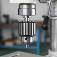 High Precision Tabletop Drill Press Multi-Functional Bench Drill Press Industrial Grade Tabletop Drilling Tool Adjustable Speed for DIY Enthusiasts, Hobbyists, Home Use, Garage