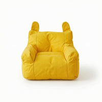 Soft Floor Sofa with Ears Padded Children Sofa Upholstered Kids Armchair Low-Rise for Playroom