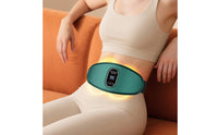 Heated Waist Massage Belt Digital Display Wearable Massage Belt Heated Back Massager Contoured Personal Care Gadget Portable