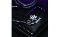 Keyboard Cable with Detachable Metal Aerospace Braided Keyboard Cable with Aerospace Connector for Users