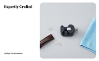 Watch Band Pin Press Professional Grade Pin Pusher Tool Watch Strap Adjustment Tool Non-Mark Base Bracelet Link Remover