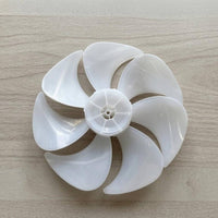 Curved Blades Transparent Plastic Fan Blade Translucent 12 Inch Fan Blade