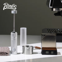 Bincoo Stainless Steel 304 Espresso Extraction Measuring Cup with Scale, Milk Pitcher