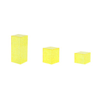 Dessert Display Pedestal Acrylic Buffet Table Elevators Textured Cake Display for Gatherings Planners, Weddings