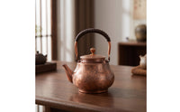 Tea Kettle Spill Resistant Copper Kettle Heat Resistant Teapot for Collectors, Kitchen Decor