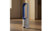 Oscillating Bladeless Fan with Wireless Controller Cooling Bladeless Fan Quiet Smart for Light Sleepers, Families, Bedroom, Living Room, Office