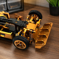 RC Car Upgrade Kit Lightweight RC Car Parts with Shock Absorbers Adjustable Hardware for Wltoys 1/28 Garage Tuning