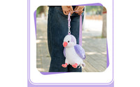 Bird Purse Lightweight Fuzzy Animal Crossbody Purse Compact Fuzzy Bag for Girls