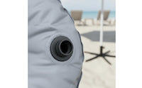 PVC Water Weight Bag Soft Umbrella Base Water Bag Light Gray