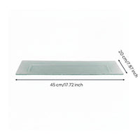 Elegant Design 3-Tier Serving Stand Multi-Functional 3 Tier Display Stand Multifunctional Rectangular Glass Dessert Display Easy to Clean for Restaurants, Caterers, Event Planners, Hotel Service, Weddings, Parties