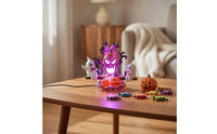 Spooky Tree Night Light USB-Powered Halloween Night Light Ambient spirit Lamp with Pumpkins for Desk