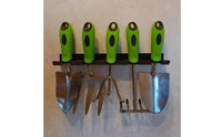 Garden Tool Storage Rack Easy Installation Garden Tool Hanger Rustproof Heavy Duty Garage Hanger for Balcony