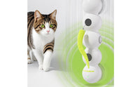 Feather Tail 360 Rolling Soft Mouse Self Entertaining Motion Sensor Feline Toy Long-Lasting