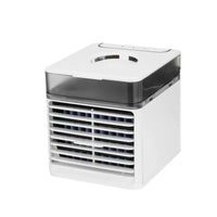 Compact USB Desktop Air Cooler Quiet Portable Mist Fan Mini Evaporative Cooler for Office Workers, Students, Desk, Home