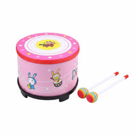 Early Education child's Floor Tom Rhythm Development Musical Instrument Comes with 2 Drumsticks young child Drum Includes Shoulder Strap for young children, Preschoolers, Preschool, Music session, Playroom, sessionroom