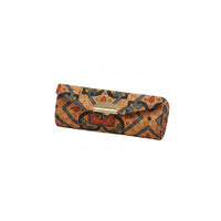 Lipstick Case with Mirror Textured Travel Case with Mirror Mini Lipstick Box for Jet-Setters