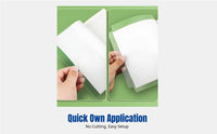 Student Exercise Book Cover, Transparent Matte Protector, Waterproof, Dustproof, Label Included