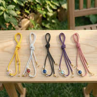 Decorative Braided Obi Tie with Bead Ornament Traditional Koshihimo Elegant Kimono Sash Easy to Wear for Festivals