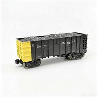 Precision Graphics Gondola Car with Mineral Load Highly Detailed Mineral Car Fully Assembled Rolling Stock Industrial for Display