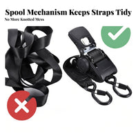 Automatic Fastening Strap 3306 Break Strength Self-Retracting Cargo Strap Heavy Duty Self Retracting Tie Down for Boaters, Trailer, Boating
