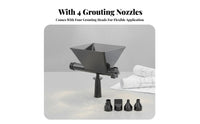 Electric Mortar Grout Labor-Saving Electric Grouting Easy Loading Funnel Cement Grouting Machine for Construction Worker S
