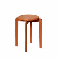Space Saving Stacking Pinwheel Stool Minimalist Design Stackable Round Chair Versatile Use Household Furniture Stable & Sturdy for Homeowners, Students, Dining Room, Kitchen, Apartment, Classroom