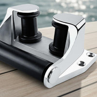 Anchor Roller Fairlead Stainless Steel Bow Roller Rust Resistant Fairlead Pulley Guide for Yacht, Boat