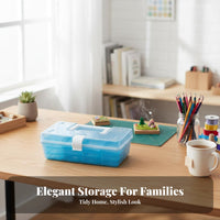 32 Grid Organizer Transparent 32 Grid Storage Box Dustproof Bead Organizer Box for DIY Enthusiast S, Jewelry Makers, Workshop, Studio, Fishing