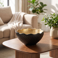 Open-Top Bowl with Rim