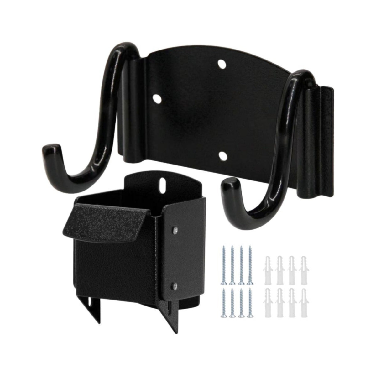 Space-Saving Unicycle Storage Bracket Matte Black Unicycle Wall Mount Indoor Bike Wall Mount Textured for Garage, Workshop