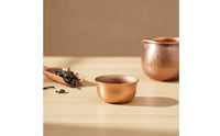 Copper Tea Cup Metalline Gongfu Tea Cup Long-Lasting for Collectors
